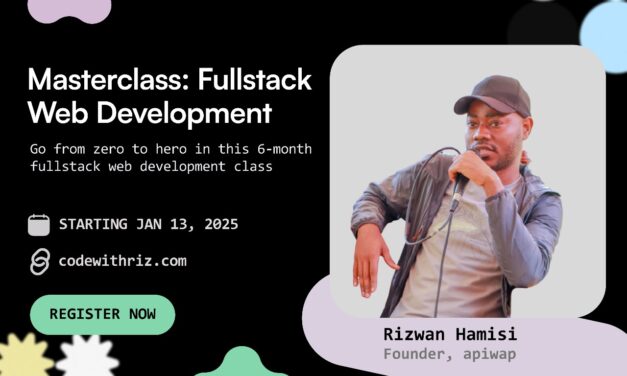 Become a Fullstack Web Developer in 6 Months: Masterclasses for 2025