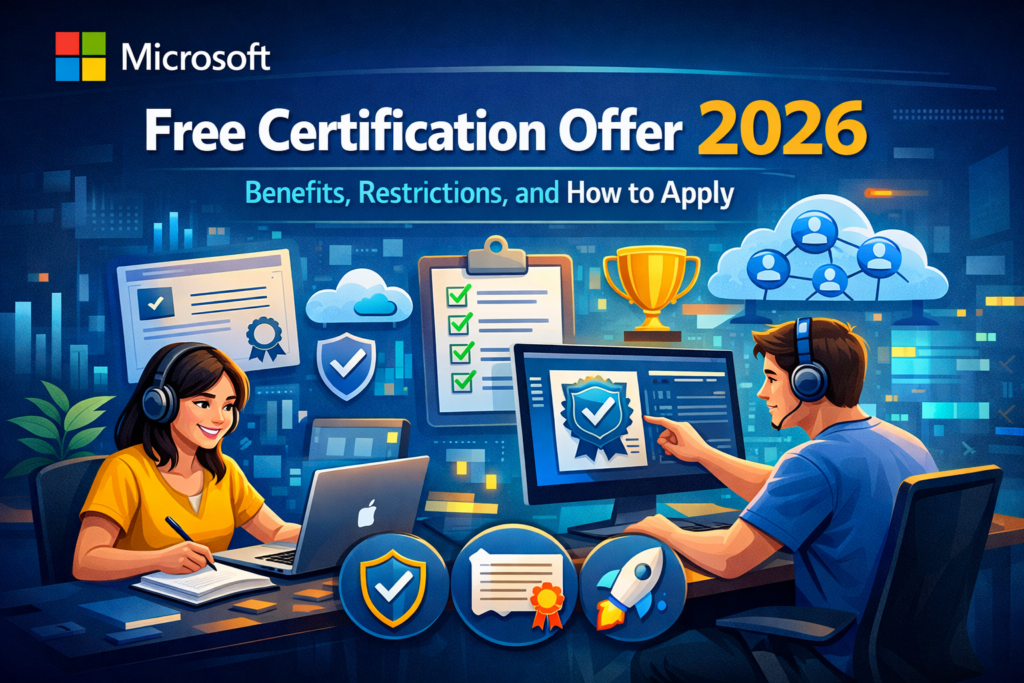 Microsoft is giving FREE Certification Exam Vouchers again