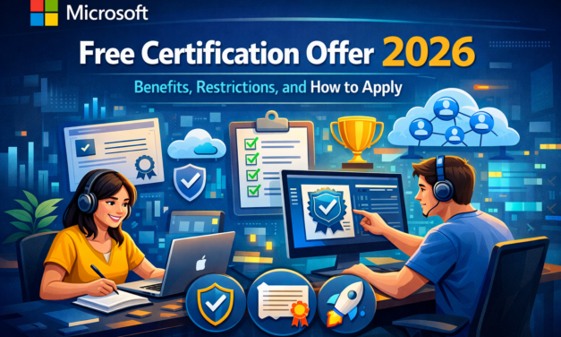How to Get a Free Microsoft Certification Voucher in 2026: Everything You Need to Know
