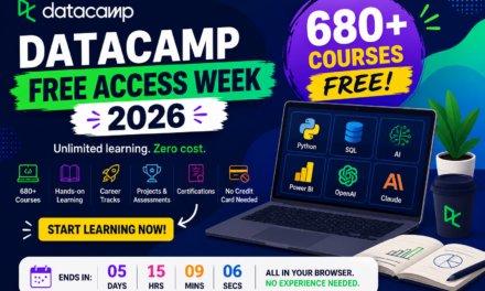 DataCamp Free Access Week 2026: Get Unlimited Access to 680+ Courses for Free