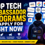 Top Tech Ambassador Programs to Apply for Right Now